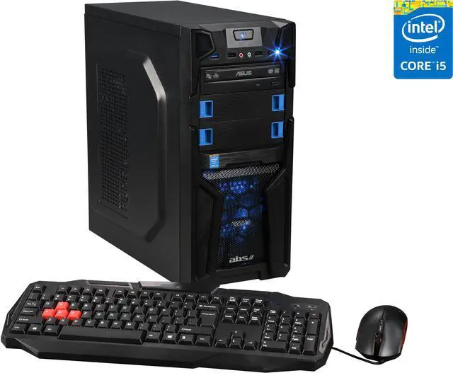 Main image of ABS Vulcan GeForce GTX 960 Gaming Desktop PC ALI041 Intel Core i5 4690 (3.50 GHz) 8 GB DDR3 1 TB HDD Windows 10 Home 64-Bit