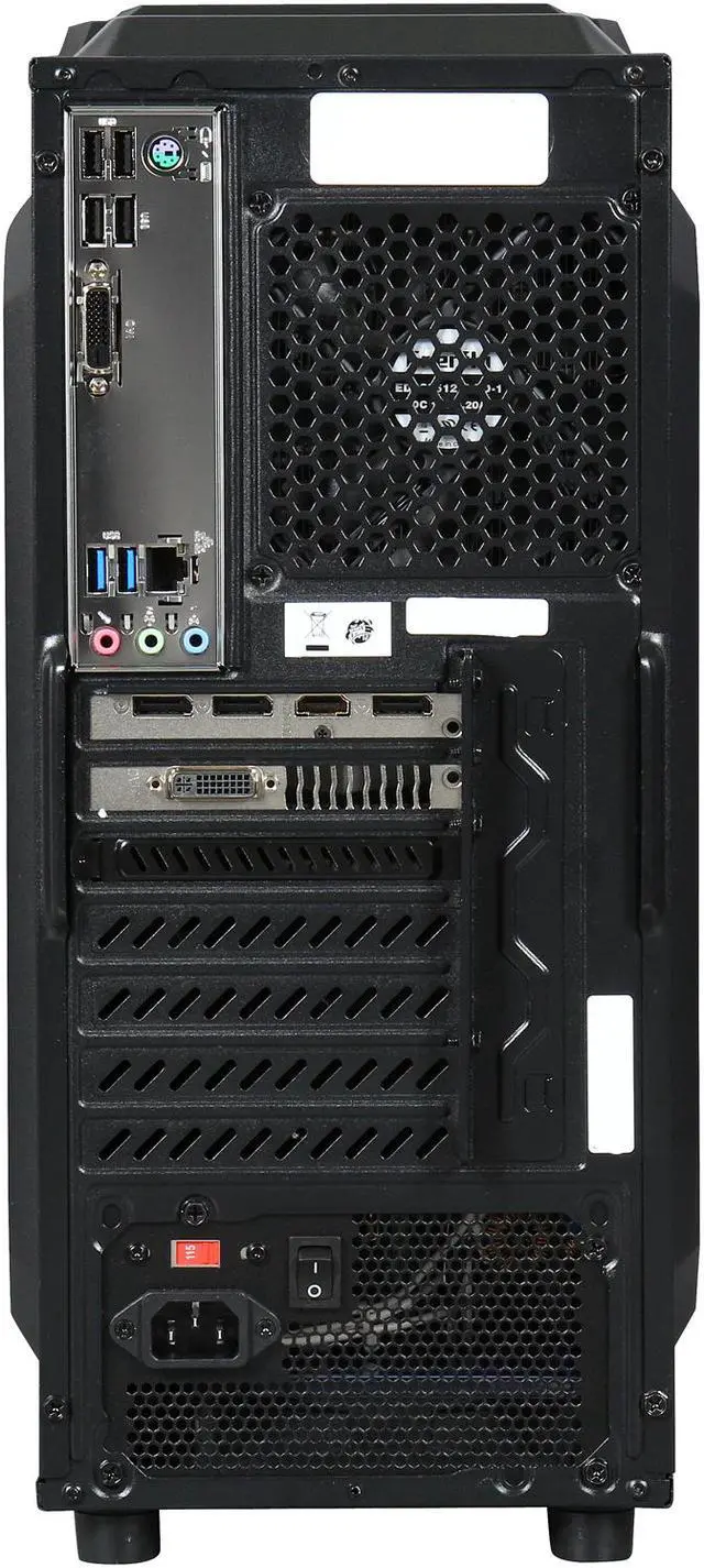 Alt view image 10 of 10 - ABS Stalker Premier ALI042 Gaming Desktop PC Intel Core i5 6500 (3.20 GHz) 8 GB DDR4 1 TB HDD 120 GB SSD NVIDIA GeForce GTX 960 Windows 10 Home 64-Bit
