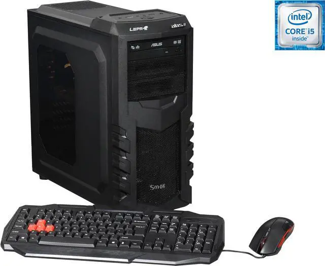 Main image of ABS Stalker Premier ALI042 Gaming Desktop PC Intel Core i5 6500 (3.20 GHz) 8 GB DDR4 1 TB HDD 120 GB SSD NVIDIA GeForce GTX 960 Windows 10 Home 64-Bit