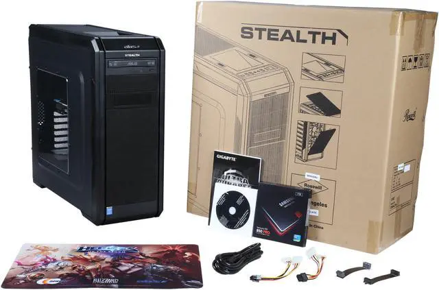 Alt view image 10 of 10 - ABS Blizzcon Gaming Desktop PC Intel Core i7 5930K (3.50 GHz) 16 GB DDR4 1 TB SSD GeForce GTX 980 Windows 10 Home 64-Bit