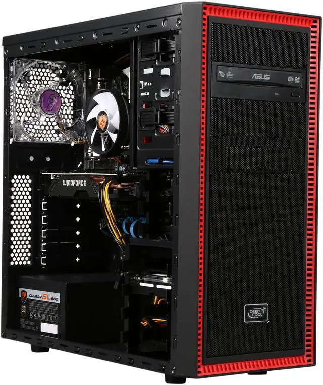 Alt view image 7 of 9 - ABS Cruiser Elite Gaming Desktop PC Intel Core i5 6400 (2.7 GHz) 16 GB DDR4 1 TB HDD 240 GB SSD Windows 10 Home