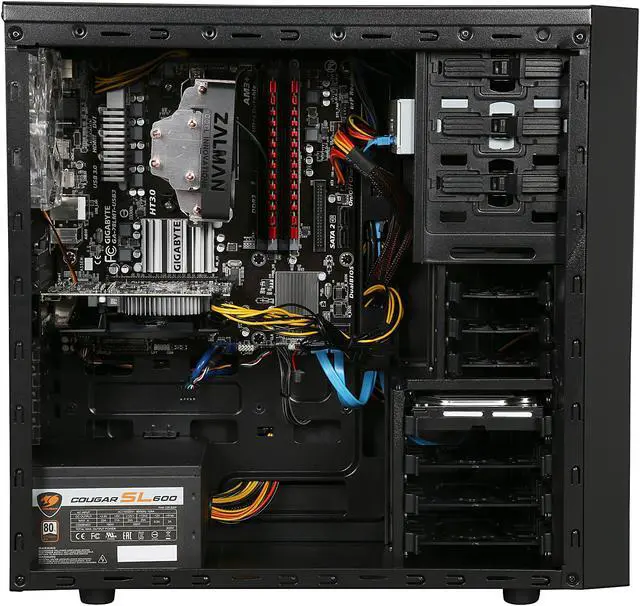Alt view image 7 of 10 - ABS Cruiser Primal ALA041 Gaming Desktop PC AMD FX-8300  8GB 1TB HDD  Windows 10 Home 64-Bit