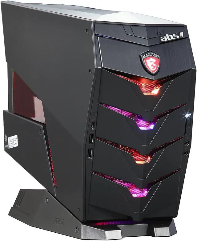 Alt view image 4 of 13 - ABS-MSI AEGIS-01 Intel i7-6700 (3.4 GHz) 16 GB DDR4 256 GB SSD 2 TB HDD GeForce GTX 970 4 GB Windows 10 Home 64-Bit