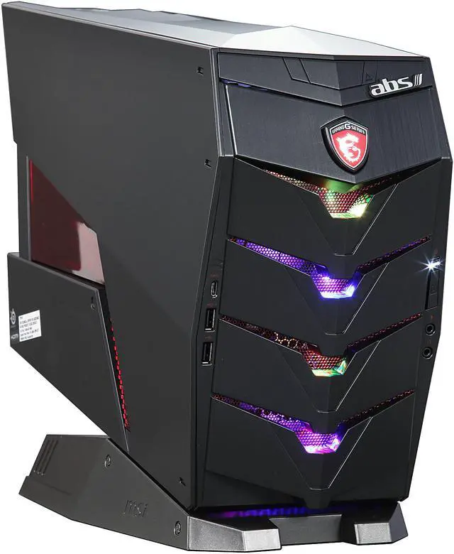 Alt view image 5 of 13 - ABS-MSI AEGIS-01 Intel i7-6700 (3.4 GHz) 16 GB DDR4 256 GB SSD 2 TB HDD GeForce GTX 970 4 GB Windows 10 Home 64-Bit
