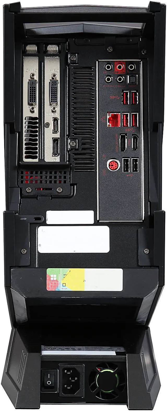 Alt view image 12 of 13 - ABS-MSI AEGIS-01 Intel i7-6700 (3.4 GHz) 16 GB DDR4 256 GB SSD 2 TB HDD GeForce GTX 970 4 GB Windows 10 Home 64-Bit