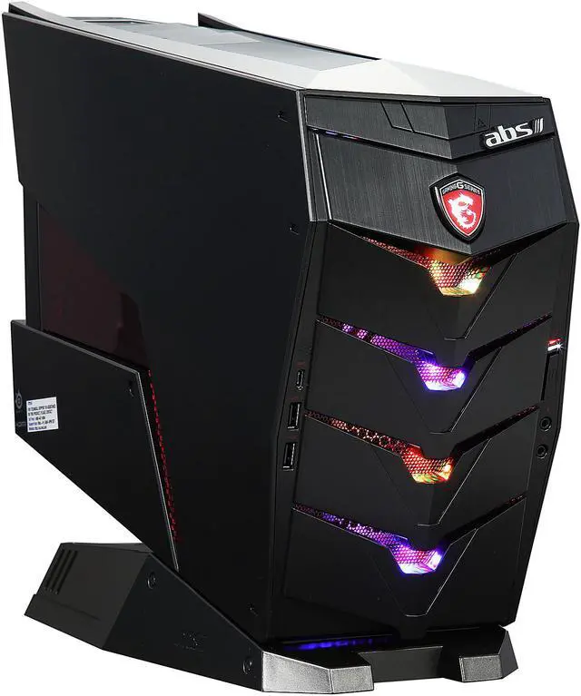 Alt view image 5 of 13 - ABS-MSI AEGIS-03 Intel i7-6700 (3.4 GHz) 8 GB DDR4 1 TB HDD GeForce GTX 960 4 GB Windows 10 Home 64-Bit