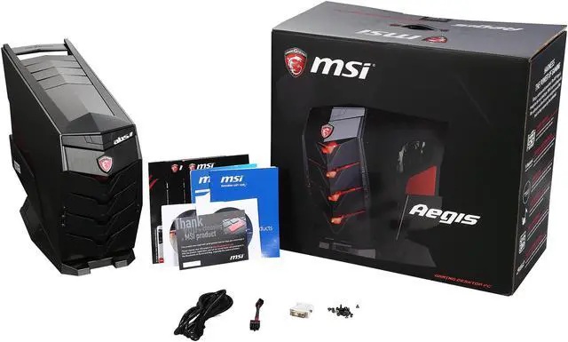 Alt view image 13 of 13 - ABS-MSI AEGIS-03 Intel i7-6700 (3.4 GHz) 8 GB DDR4 1 TB HDD GeForce GTX 960 4 GB Windows 10 Home 64-Bit