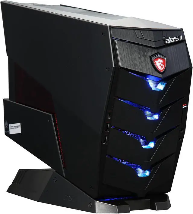 Alt view image 2 of 13 - ABS-MSI AEGIS-04 Gaming PC Intel i5-6400 (2.7 GHz) 8 GB DDR4 128 GB SSD 1 TB HDD GTX 960 4 GB Windows 10 Home 64-Bit