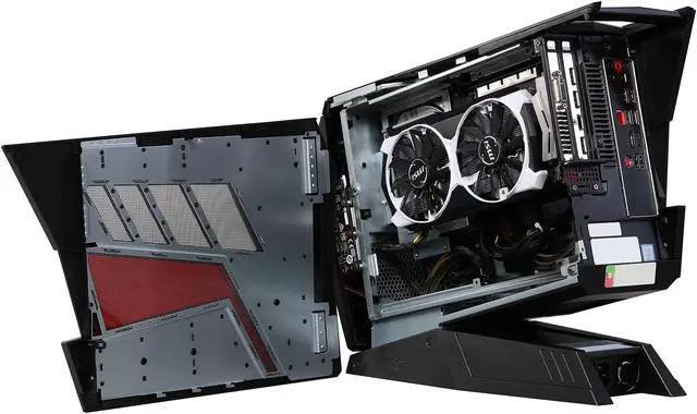 Alt view image 9 of 13 - ABS-MSI AEGIS-04 Gaming PC Intel i5-6400 (2.7 GHz) 8 GB DDR4 128 GB SSD 1 TB HDD GTX 960 4 GB Windows 10 Home 64-Bit