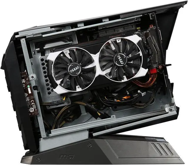 Alt view image 10 of 13 - ABS-MSI AEGIS-04 Gaming PC Intel i5-6400 (2.7 GHz) 8 GB DDR4 128 GB SSD 1 TB HDD GTX 960 4 GB Windows 10 Home 64-Bit