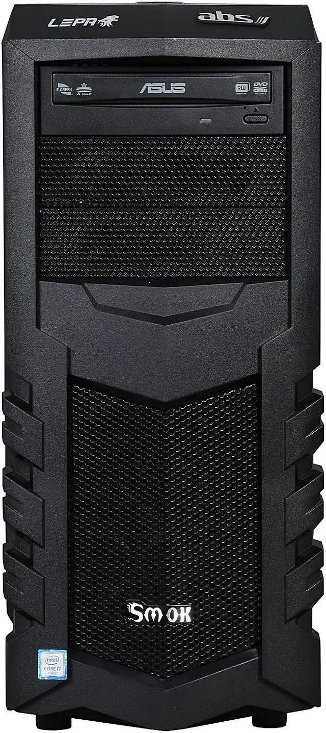 Alt view image 2 of 10 - ABS Stalker Overseer ALI066 Gaming PC Intel Core i7 6850K (3.60 GHz) 16 GB DDR4 2 TB HDD 240 GB SSD GeForce GTX 970 Windows 10 Home 64-Bit