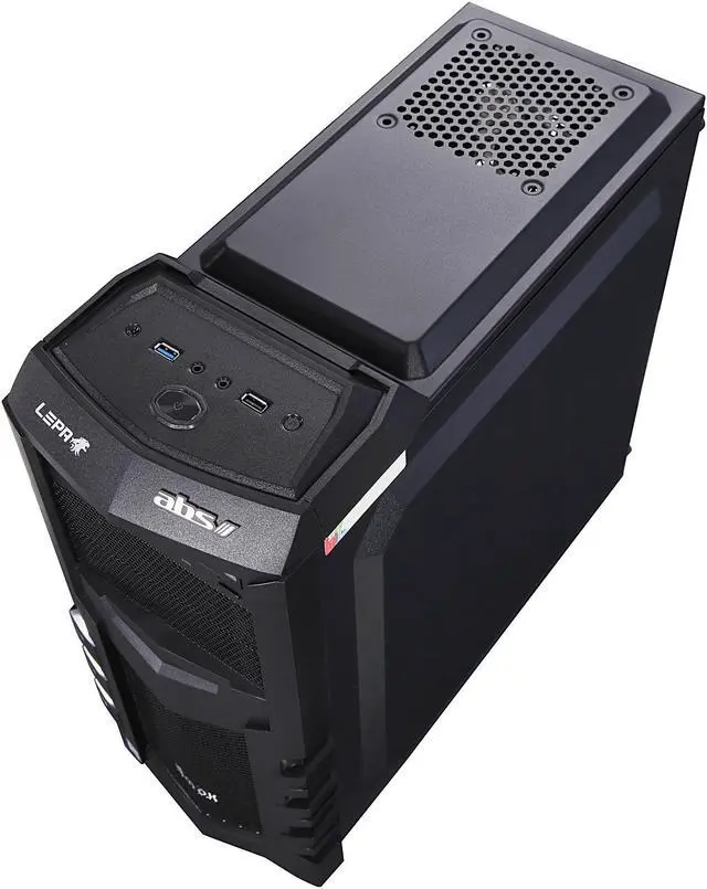 Alt view image 8 of 10 - ABS Stalker Overseer ALI066 Gaming PC Intel Core i7 6850K (3.60 GHz) 16 GB DDR4 2 TB HDD 240 GB SSD GeForce GTX 970 Windows 10 Home 64-Bit