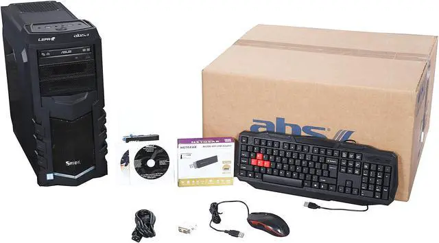Alt view image 10 of 10 - ABS Stalker Overseer ALI066 Gaming PC Intel Core i7 6850K (3.60 GHz) 16 GB DDR4 2 TB HDD 240 GB SSD GeForce GTX 970 Windows 10 Home 64-Bit