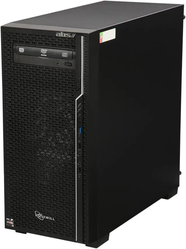 Alt view image 3 of 9 - ABS Prime-1300X Gaming Desktop Ryzen 3 1300X (3.5 GHz) 8 GB DDR4 1 TB HDD NVIDIA GeForce GTX 1050 Ti 4 GB Windows 10 Home 64-Bit ALA069