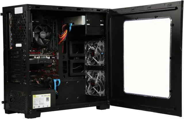 Alt view image 5 of 9 - ABS Prime-1300X Gaming Desktop Ryzen 3 1300X (3.5 GHz) 8 GB DDR4 1 TB HDD NVIDIA GeForce GTX 1050 Ti 4 GB Windows 10 Home 64-Bit ALA069