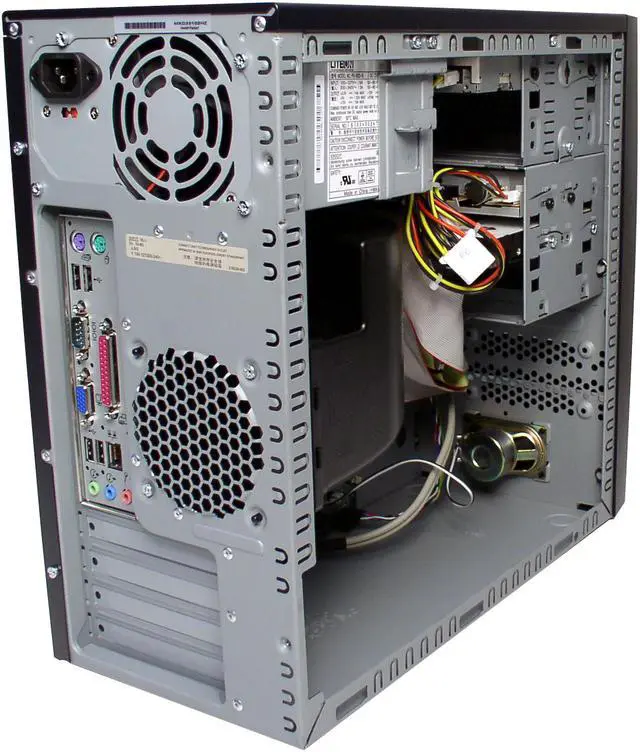 Alt view image 4 of 8 - HP Desktop PC D220 DS941A 2.2GHz 256MB 40GB HDD Intel Extreme Graphics Windows XP Professional