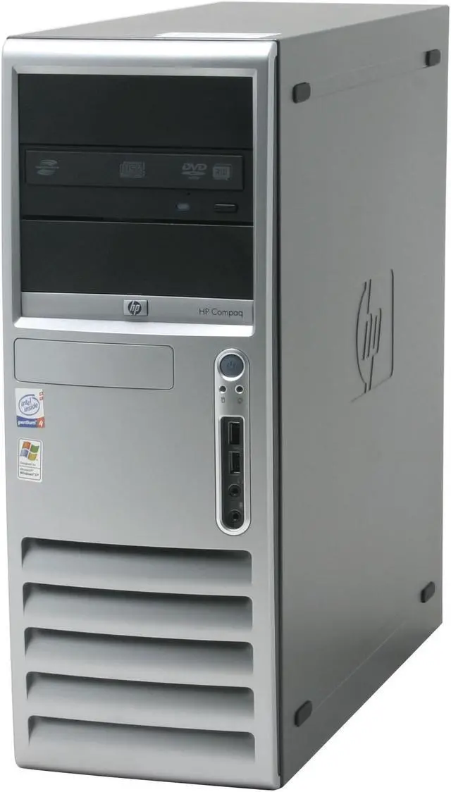 Alt view image 2 of 16 - HP Compaq Desktop PC dc7600(PZ634UA#ABA) Intel Pentium 4 660 1GB DDR2 160GB HDD ATI Radeon X300 SE Windows XP Professional