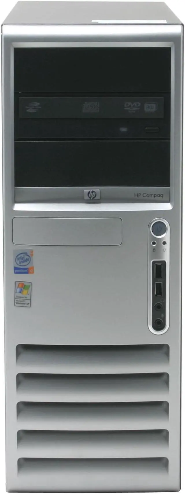 Alt view image 3 of 16 - HP Compaq Desktop PC dc7600(PZ634UA#ABA) Intel Pentium 4 660 1GB DDR2 160GB HDD ATI Radeon X300 SE Windows XP Professional
