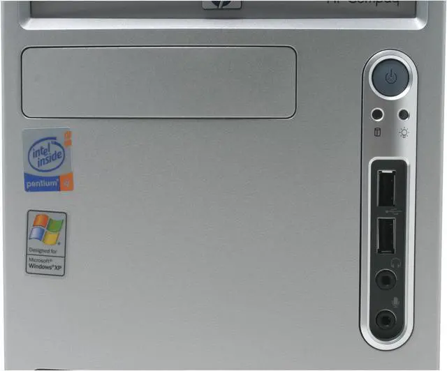 Alt view image 4 of 16 - HP Compaq Desktop PC dc7600(PZ634UA#ABA) Intel Pentium 4 660 1GB DDR2 160GB HDD ATI Radeon X300 SE Windows XP Professional