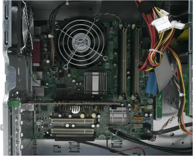 Alt view image 10 of 16 - HP Compaq Desktop PC dc7600(PZ634UA#ABA) Intel Pentium 4 660 1GB DDR2 160GB HDD ATI Radeon X300 SE Windows XP Professional