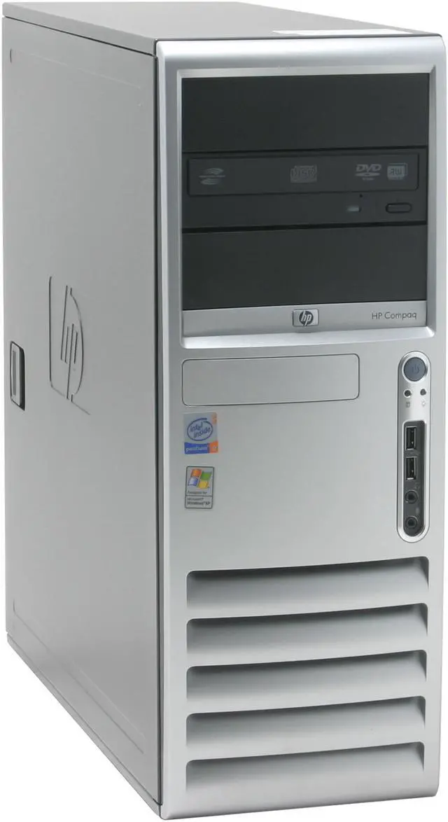 Main image of HP Compaq Desktop PC dc7600(PZ634UA#ABA) Intel Pentium 4 660 1GB DDR2 160GB HDD ATI Radeon X300 SE Windows XP Professional