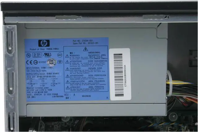Alt view image 11 of 16 - HP Compaq Desktop PC dc7600(PZ634UA#ABA) Intel Pentium 4 660 1GB DDR2 160GB HDD ATI Radeon X300 SE Windows XP Professional