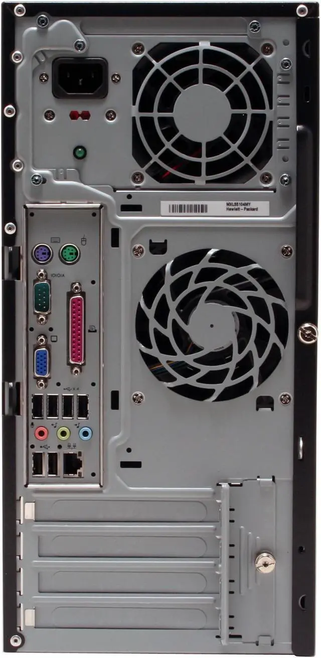 Alt view image 7 of 15 - HP Compaq Desktop PC dc5100(PZ582UA#ABA) Intel Pentium 4 530 512MB DDR2 80GB HDD Intel GMA 900 Windows XP Professional