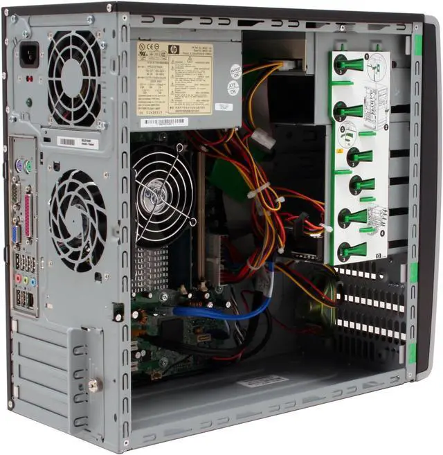 Alt view image 11 of 15 - HP Compaq Desktop PC dc5100(PZ582UA#ABA) Intel Pentium 4 530 512MB DDR2 80GB HDD Intel GMA 900 Windows XP Professional