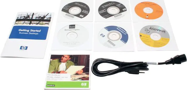 Alt view image 14 of 15 - HP Compaq Desktop PC dc5100(PZ582UA#ABA) Intel Pentium 4 530 512MB DDR2 80GB HDD Intel GMA 900 Windows XP Professional