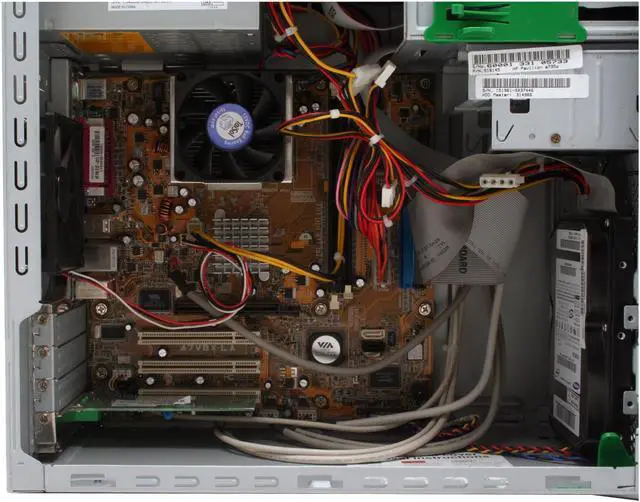 Alt view image 10 of 17 - HP Desktop PC Pavilion a735w (PL308AAR#ABA) 3000+ 512MB DDR 80GB HDD Windows XP Home
