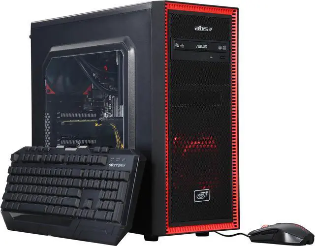 Main image of ABS Trooper ALA053 AMD FX-8350 (4.0 GHz) AIO LCS 8 GB DDR3 1 TB HDD NVIDIA GeForce GTX 1060 6GB Windows 10 Home 64-Bit
