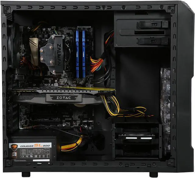 Alt view image 6 of 10 - ABS Vortex Overseer Gaming Desktop ALI099 Intel i7-6700K (4.0 GHz) 16 GB DDR4 240 GB SSD 2 TB HDD GeForce GTX 1080 8 GB Windows Home 64-Bit