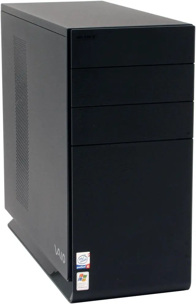 Alt view image 4 of 19 - Sony Desktop PC VAIO VGC-RB53 Intel Pentium 4 630 512MB DDR 200GB HDD Intel GMA 900 Windows XP Home