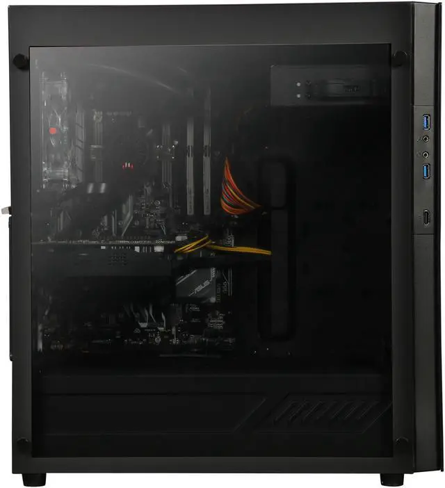 Alt view image 4 of 9 - ABS Battlebox Essential Meteor Gaming Desktop PC NVIDIA GeForce GTX 1060 6 GB Intel Core i7-7700K (4.20 GHz) Liquid Cooling (120 mm) 16 GB DDR4 120 GB SSD 1 TB HDD Windows 10 Home 64-Bit ALI173