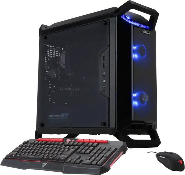 Alt view image 2 of 17 - ABS Master-Pro - Ryzen 5 2400G - GeForce GTX 1050 Ti - 16GB DDR4 - 120GB SSD - 1TB HDD - Gaming Desktop PC
