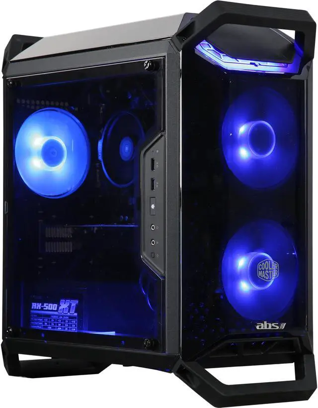 Alt view image 11 of 17 - ABS Master-Pro - Ryzen 5 2400G - GeForce GTX 1050 Ti - 16GB DDR4 - 120GB SSD - 1TB HDD - Gaming Desktop PC