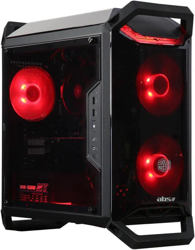 Alt view image 12 of 17 - ABS Master-Pro - Ryzen 5 2400G - GeForce GTX 1050 Ti - 16GB DDR4 - 120GB SSD - 1TB HDD - Gaming Desktop PC