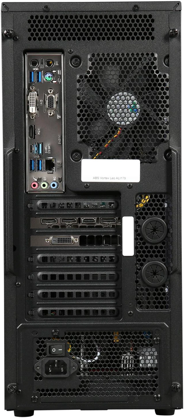 Alt view image 9 of 10 - ABS Battlebox Essential Vortex Leo NVIDIA GeForce GTX 1060 6 GB Intel i7-8700K (3.70 GHz) 16 GB DDR4 240 GB SSD 1 TB HDD Windows 10 Home 64-Bit ALI179