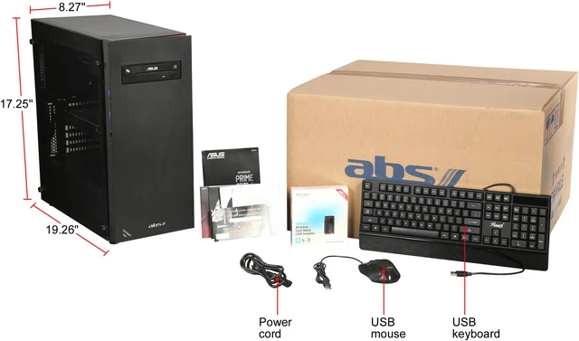Meteor Box Pc Open Box: ABS Battlebox Essential Meteor Gaming Desktop PC NVIDIA ...
