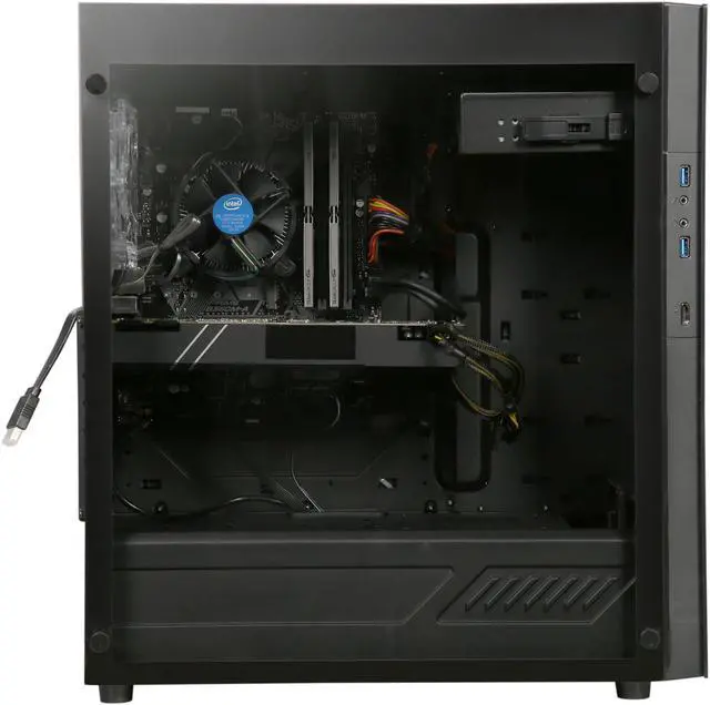 Alt view image 4 of 8 - ABS Battlebox Essential Meteor NVIDIA GeForce GTX 1070 8 GB Intel i7-8700 (3.20 GHz) 6-Core 16 GB DDR4 240 GB SSD 1 TB HDD Windows 10 Home 64-Bit ALI206