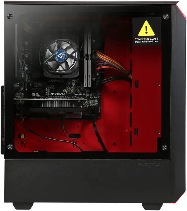 Alt view image 12 of 18 - ABS Eclipse NVIDIA GeForce GTX 1050 2 GB AMD Ryzen 3 1200 (3.10 GHz) 8 GB DDR4 1 TB HDD Windows 10 Home 64-Bit Gaming PC ALA086