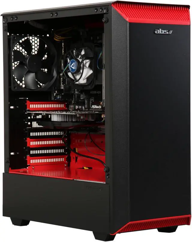 Alt view image 15 of 18 - ABS Eclipse NVIDIA GeForce GTX 1050 2 GB AMD Ryzen 3 1200 (3.10 GHz) 8 GB DDR4 1 TB HDD Windows 10 Home 64-Bit Gaming PC ALA086