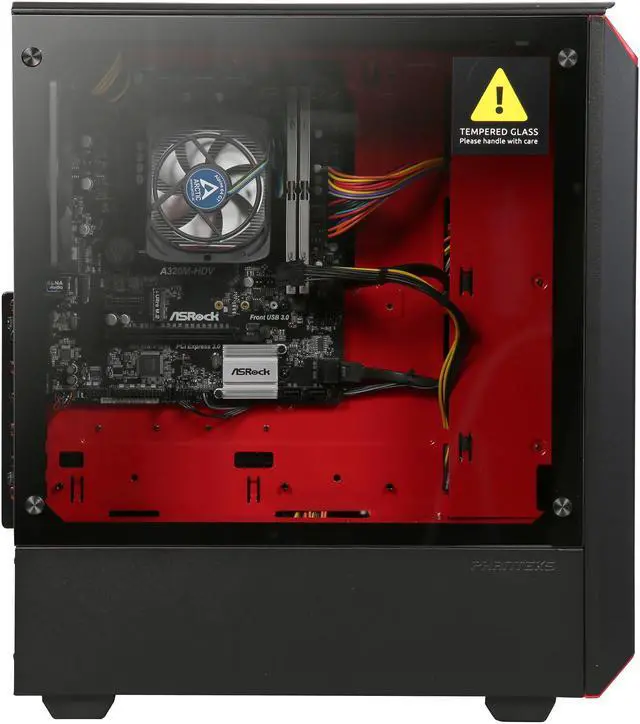 Alt view image 10 of 16 - ABS Eclipse Gaming Desktop PC AMD Ryzen 5 2400G (3.60 GHz) Radeon RX Vega 11 Graphics 8 GB DDR4 1 TB HDD Windows 10 Home 64-Bit ALA087