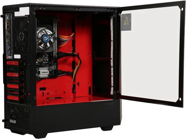 Alt view image 12 of 16 - ABS Eclipse Gaming Desktop PC AMD Ryzen 5 2400G (3.60 GHz) Radeon RX Vega 11 Graphics 8 GB DDR4 1 TB HDD Windows 10 Home 64-Bit ALA087