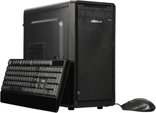 Main image of ABS Simpli Gaming Desktop PC NVIDIA GeForce GT 730 2 GB AMD Ryzen 3 1200 (3.10 GHz) 8 GB DDR4 1 TB HDD Windows 10 Home 64-Bit ALA088