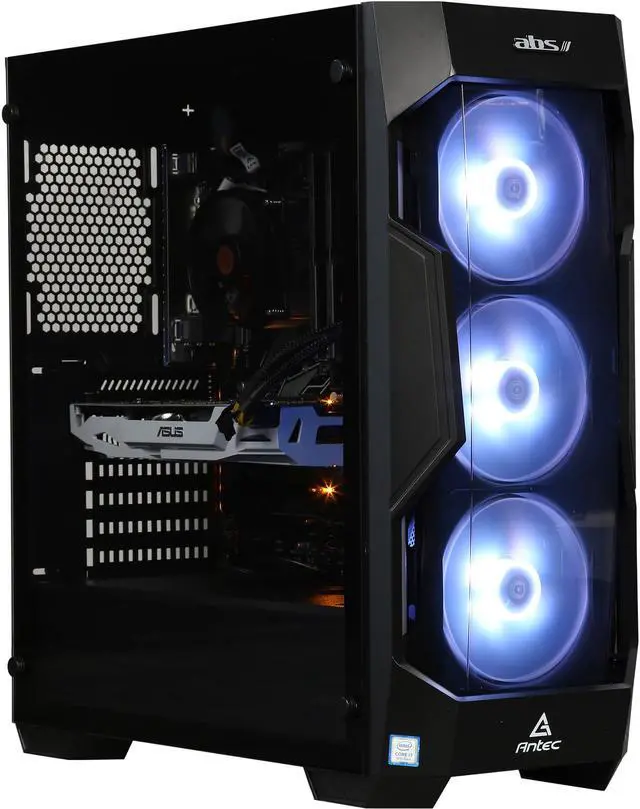 Alt view image 2 of 14 - ABS Fleet Gaming Desktop PC NVIDIA GeForce GTX 1060 6 GB Intel i7-8700K (3.70 GHz) 6-Core 16 GB DDR4 240 GB SSD 1 TB HDD Windows 10 Home 64-Bit ALI220