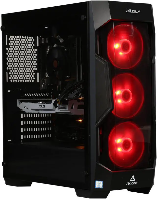 Alt view image 5 of 14 - ABS Fleet Gaming Desktop PC NVIDIA GeForce GTX 1060 6 GB Intel i7-8700K (3.70 GHz) 6-Core 16 GB DDR4 240 GB SSD 1 TB HDD Windows 10 Home 64-Bit ALI220