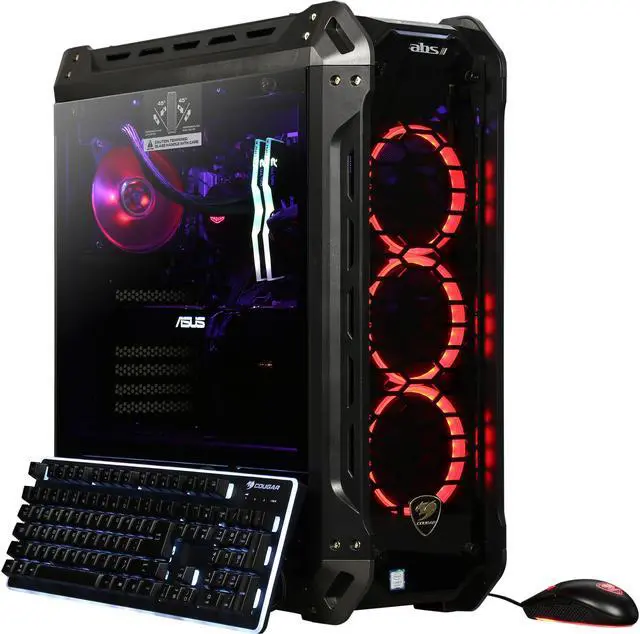 Alt view image 2 of 11 - ABS Battlebox Ultimate Panzer-G Gaming Desktop PC NVIDIA GeForce GTX 1080 Ti 11 GB Intel i7-8700K (3.70 GHz) Liquid Cooling (120 mm) 16 GB DDR4 2666 240 GB SSD 1 TB HDD Windows 10 Home 64-Bit ALI228