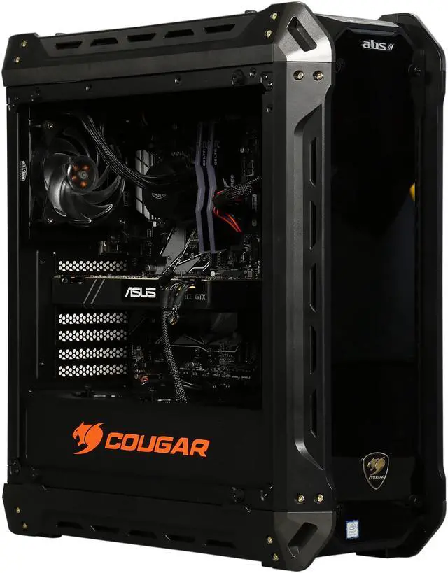 Alt view image 8 of 11 - ABS Battlebox Ultimate Panzer-G Gaming Desktop PC NVIDIA GeForce GTX 1080 Ti 11 GB Intel i7-8700K (3.70 GHz) Liquid Cooling (120 mm) 16 GB DDR4 2666 240 GB SSD 1 TB HDD Windows 10 Home 64-Bit ALI228