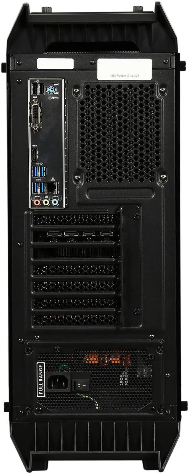 Alt view image 10 of 11 - ABS Battlebox Ultimate Panzer-G Gaming Desktop PC NVIDIA GeForce GTX 1080 Ti 11 GB Intel i7-8700K (3.70 GHz) Liquid Cooling (120 mm) 16 GB DDR4 2666 240 GB SSD 1 TB HDD Windows 10 Home 64-Bit ALI228